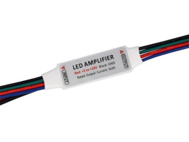 LED Steuerung MINI RGB Verstärker 5-24V DC 3x 2A